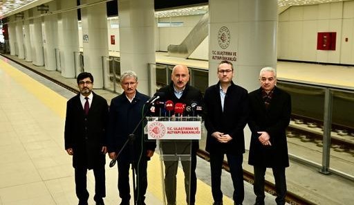 Ulaştırma ve Altyapı Bakanı Karaismailoğlu: Başakşehir-Kayaşehir Metro Hattını Yarın Hizmete Açıyoruz